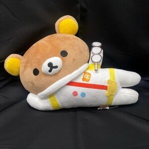 Astronaut Plush Toy - Brown and Yellow